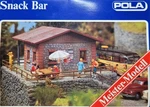 Pola Ho-scale Snack Bar (630) Railroad Structure (open Box). Fixed Price $22.95.