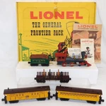 Lionel 1800 General Frontier Gift Pack Boxed Set W/ Htf Booklet Clean Runs 1959. Fixed Price $695.00.
