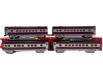 Gauge Williams Atlantic Coast Streamline Passenger Car Set No. 02721. Fixed Price $229.77.