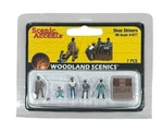 Woodland Scenics Accents Scale Shoe Shiners A1877 New. Fixed Price $16.99.