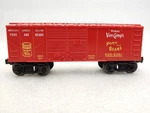 Lionel Train Postwar 638-2361 Stokely Van Camps Pork & Beans Savings Bank Boxcar. Fixed Price $14.99.