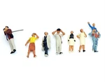 Preiser 1:87 Ho Scale Standing Spectators Lot Of. Fixed Price $15.99.