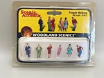 Woodland Scenics Accents People Walking 6 Pcs #A1913 Ho Scale. Fixed Price $15.95.