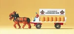 Preiser 79478 Scale Horse-drawn Wagon Brewery Beer. Fixed Price $39.99.
