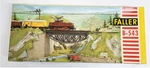 Faller B-543 Bridge Model Kit Ho Scale (1:87) New Unassembled. Fixed Price $11.95.