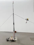 Faller Scale Built Model -static Traber High Wire Motorcycle Show #140415. Fixed Price $30.00.