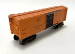 Postwar Lionel 3464 Santa Fe Box Car C6. Fixed Price $14.00.