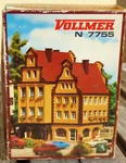 Vollmer 7755 Scale Residential House With Inn Unbuilt Kit Era 1/6 Unused. Fixed Price $94.68.