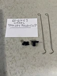 Lionel #60-61+63 Trolley Pole & Clip Qty 2EA.. Fixed Price $5.00.