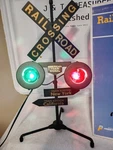 Vintage Prestigeline Inc Railroad Crossing Signal Accent Lamp PT-3315-31 (bulbs). Fixed Price $22.50.