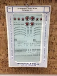 Microscale Decal Ho 87-488: Northern Pacific 40 Ice Refrigerator Cars. Fixed Price $10.00.
