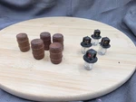 5 Wooden Barrels For Train Decor/scenery And 4 Switch Lanterns Lionel. Fixed Price $16.95.