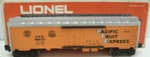 Lionel Pacific Fruit Express Woodside Reefer Car 6-9872! Gauge Train Union Pfe. Fixed Price $19.99.