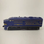 Lionel Santa Fe 8022 Alco Blue Gold Gauge Diesel Engine Damaged -- Untested. Fixed Price $94.99.