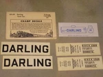 Champ O-scale Darling Tank Car Set OT-59. Fixed Price $10.00.
