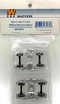 Ho Walthers 933-1072 Gsc 41 CNS-11 Truck W/ Metal Wheelsets Silver Pack. Fixed Price $16.99.