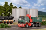 Mercedes Benz 4-AXLE Heavy-duty Tractor Kahl Ho/oo Gauge Kibri 13513. Fixed Price $65.35.