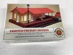 Bachmann #3014 Ho Scale Lighted Freight Station. Fixed Price $15.95.