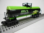 Lionel 2023050 Area 51 Railroad Alien Groom Lake Uni-body Tanker Gauge Train. Fixed Price $79.00.