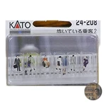 Kato Gauge Walking Passengers Figure Set Model 24-208 Diorama Accessory. Fixed Price $37.64.