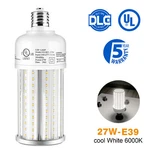 27W Led Corn Light E39 Large Base 5000K Cool White Store Street Area Bulb. Fixed Price $31.08.