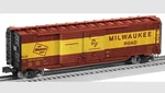 Lionel 6-17757 Milwaukee Road Scale 50' Double Door Boxcar. Fixed Price $75.00.