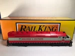 Mth Rail King Scale Wisconsin Southern FP45 Engine Proto 3.0 W/ Box 30-21220-1. Fixed Price $395.00.