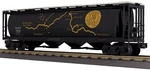 Mth Railking Pittsburgh & West Virginia 4-BAY Map Hopper 30-75650 Gauge New. Fixed Price $119.00.