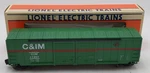 Lionel 6-17207 Gauge Chicago & Illinois Midland Double Door Boxcar #17207 Ln. Fixed Price $21.89.