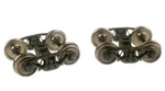 Life Like 21255 Ho Scale National B1 Freight Trucks W/33" Flat Back Wheel (2). Fixed Price $19.99.