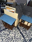 Vintage Pola 1811 Daisy Farmhouse Building Kit Assembled, Complete (?). Fixed Price $108.00.