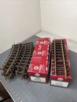Lot Of 38 Pc Lgb Scale Big Train Tracks -vtg 1988 & 1990 24X11000 14X10000. Fixed Price $300.00.