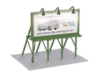 Mth 30-90028 Scale Lighted Billboard Greyhound Bus Sign. Fixed Price $54.00.