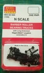 Micro Trains 003 02 044 Barber Roller Bearing Trucks Wlong Cpls 1038. Fixed Price $10.00.