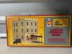 Ahm Scale Lighted Lastop Funeral Home Building Kit 15707 Open Box. Fixed Price $55.99.
