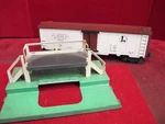 Vintage Lionel Operating Milk Car 36621 Gauge With Platform Works. Fixed Price $19.95.