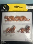 New K-line By Lionel: 6-21610 Lions & Tigers. Fixed Price $15.00.