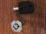 Imported Gumball Vending Machine Lock & Key Xyz 1800 Line. Fixed Price $18.99.