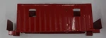 Lionel 117-2 Red Repainted Tinplate Caboose Shell. Fixed Price $10.00.