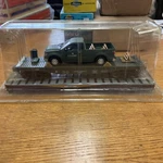 Menards Us Army Flatcar With Pick Up O Gauge 279-7847. Fixed Price $32.00.