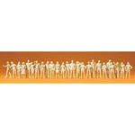 Preiser 72512 1/72 Unpainted Figures -- People Standing Walking PKG(25). Fixed Price $25.75.