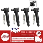 4PCS Ignition Coil And Spark Plug Kit For 2006-2011 Kia RIO5 1.6L L4. Fixed Price $49.04.