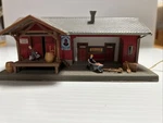 Pola Model Power Scale Bahnhof Rothhausen Railroad Train Station Assembled. Fixed Price $19.99.