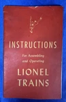 Lionel Instruction Booklet 1947. Fixed Price $9.95.