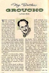 Harpo Marx 1951 Feature Story: My Groucho Brothers. Fixed Price $25.00.