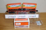 Lionel 6-58223 Chicago Western Piggyback Flatcar Edelweiss Beer Trailers Gauge. Fixed Price $69.95.