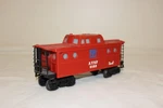 Lionel Gauge Santa Fe Lighted Caboose Atsf Part Number 6-9163. Fixed Price $10.00.