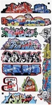 Blair-line Graffiti Decals Mega #14 Ho Scale Model Railroad #2263. Fixed Price $5.76.