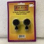 Mth 30-11030-A Pair Hard To Find Scale Position Light Signal Lamps (EB12). Fixed Price $74.95.