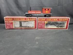 K-line Cars, D&rgw Cookie Boxcar K-6477, Shell Tank K-63251, Sp Work Caboose. Fixed Price $29.00.